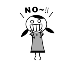 amazing girl sticker #2646117