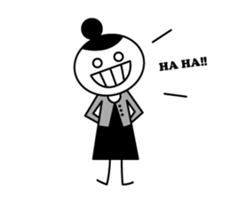 amazing girl sticker #2646118