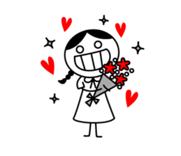 amazing girl sticker #2646123