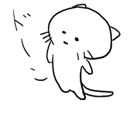 shiro-neco sticker #2646581