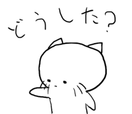 shiro-neco sticker #2646587