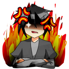 KUROKAMI brothers and friends sticker #2646844