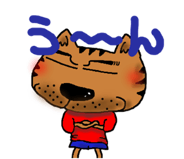 Everyday greeting cat Sticker sticker #2647041