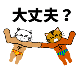 Macho cat dancer 2 sticker #2647320
