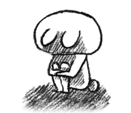 Rabbit is not the true feelings sticker #2647543