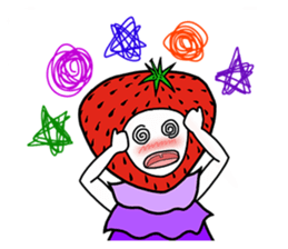 Strawberry Girl sticker #2647684