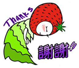 Strawberry Girl sticker #2647692