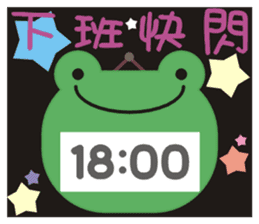 Frog is here (Part II) sticker #2647797