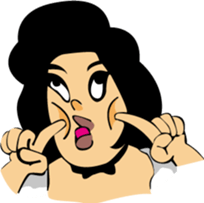 amita hachidori's oh sorry sticker #2648608