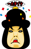 amita hachidori's oh sorry sticker #2648633