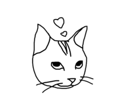 my cat RURU sticker #2649148