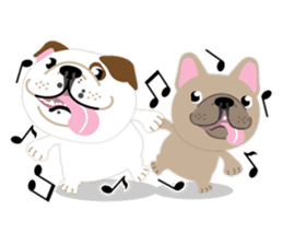 Bulldog,BaKu&GiKey sticker #2649796