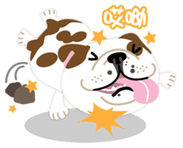 Bulldog,BaKu&GiKey sticker #2649810