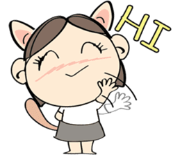 Nu Meaw's life sticker #2649955