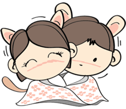 Nu Meaw's life sticker #2649956