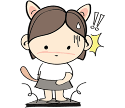 Nu Meaw's life sticker #2649961