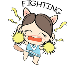 Nu Meaw's life sticker #2649962