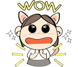 Nu Meaw's life sticker #2649964