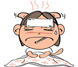 Nu Meaw's life sticker #2649968