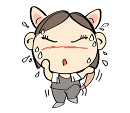 Nu Meaw's life sticker #2649969