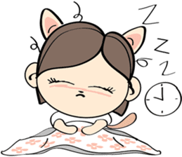 Nu Meaw's life sticker #2649971