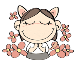 Nu Meaw's life sticker #2649974