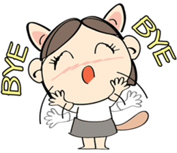 Nu Meaw's life sticker #2649975