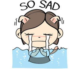 Nu Meaw's life sticker #2649976