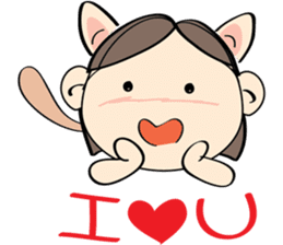 Nu Meaw's life sticker #2649977