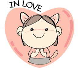 Nu Meaw's life sticker #2649988