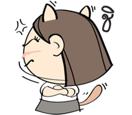 Nu Meaw's life sticker #2649989