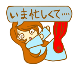 The girl with octopus sticker #2650113