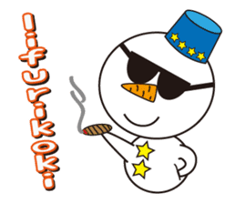 Dialect of Hokkaido (Roman alphabet) sticker #2650406