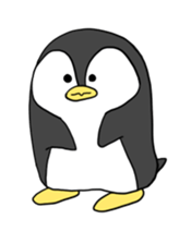 A white bear and penguin! sticker #2650956