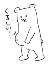 A white bear and penguin! sticker #2650965