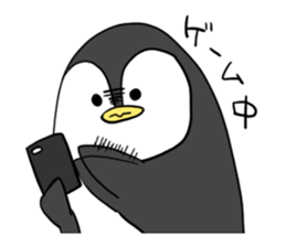 A white bear and penguin! sticker #2650967