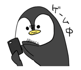 A white bear and penguin! sticker #2650967