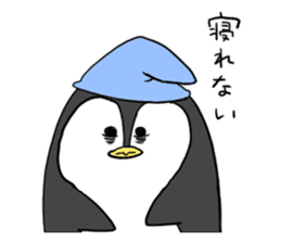 A white bear and penguin! sticker #2650971