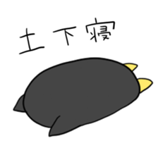 A white bear and penguin! sticker #2650976