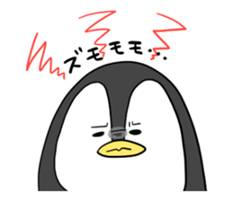 A white bear and penguin! sticker #2650994