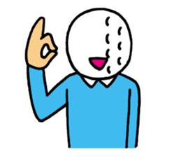 I love golf. sticker #2651121