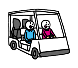 I love golf. sticker #2651133