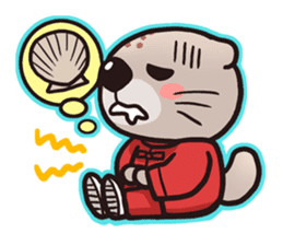 Kung-Fu Sea otter sticker #2651161