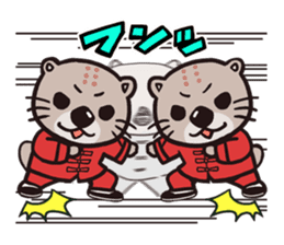 Kung-Fu Sea otter sticker #2651187