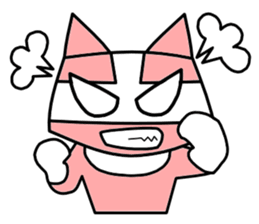 Nyah is a red cat. sticker #2651488