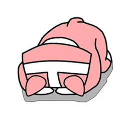 Nyah is a red cat. sticker #2651498