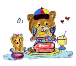 Rossy the Bears & Yorkie Coco I (Eng) sticker #2651614