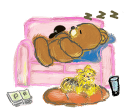 Rossy the Bears & Yorkie Coco I (Eng) sticker #2651624