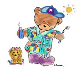 Rossy the Bears & Yorkie Coco I (Eng) sticker #2651625
