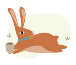 The Brown Hare sticker #2652156